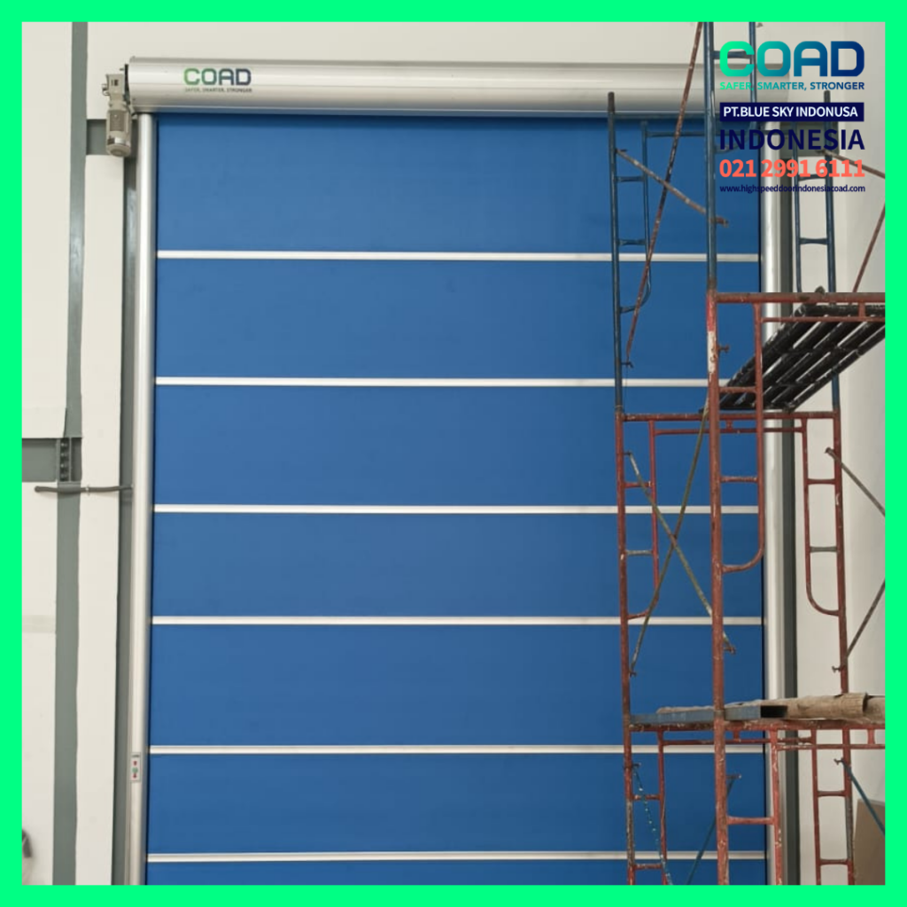 high speed door, coad indonesia, pintu otomatis, high speed door indonesia, instalasi cepat