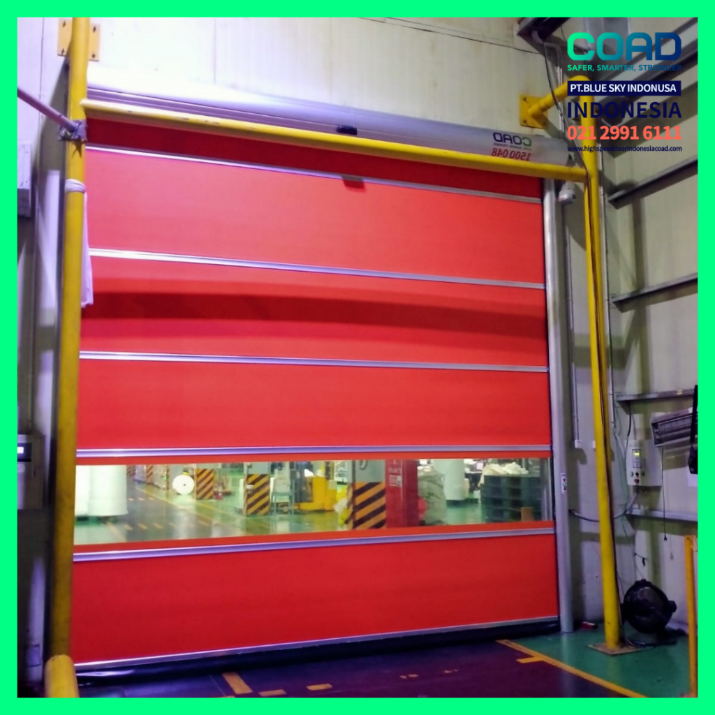 high speed door, coad indonesia, pintu otomatis, high speed door indonesia