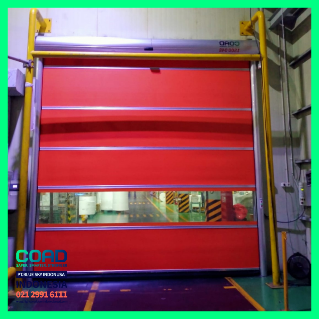 high speed door, coad indonesia, pintu otomatis, high speed door indonesia