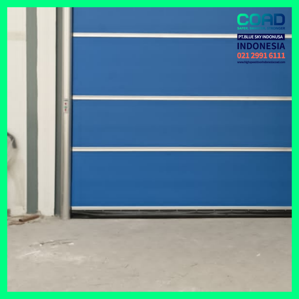 high speed door, coad indonesia, pintu otomatis, high speed door indonesia, instalasi cepat