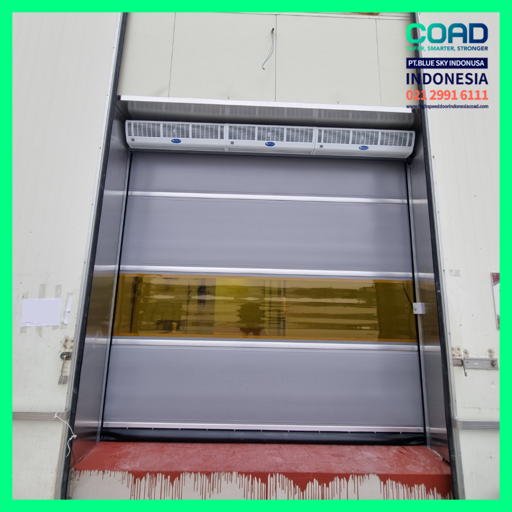 high speed door, coad indonesia, pintu otomatis, high speed door indonesia, instalasi cepat