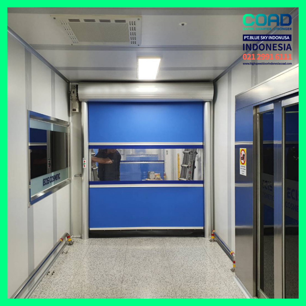 high speed door, coad indonesia, pintu otomatis, high speed door indonesia, instalasi cepat