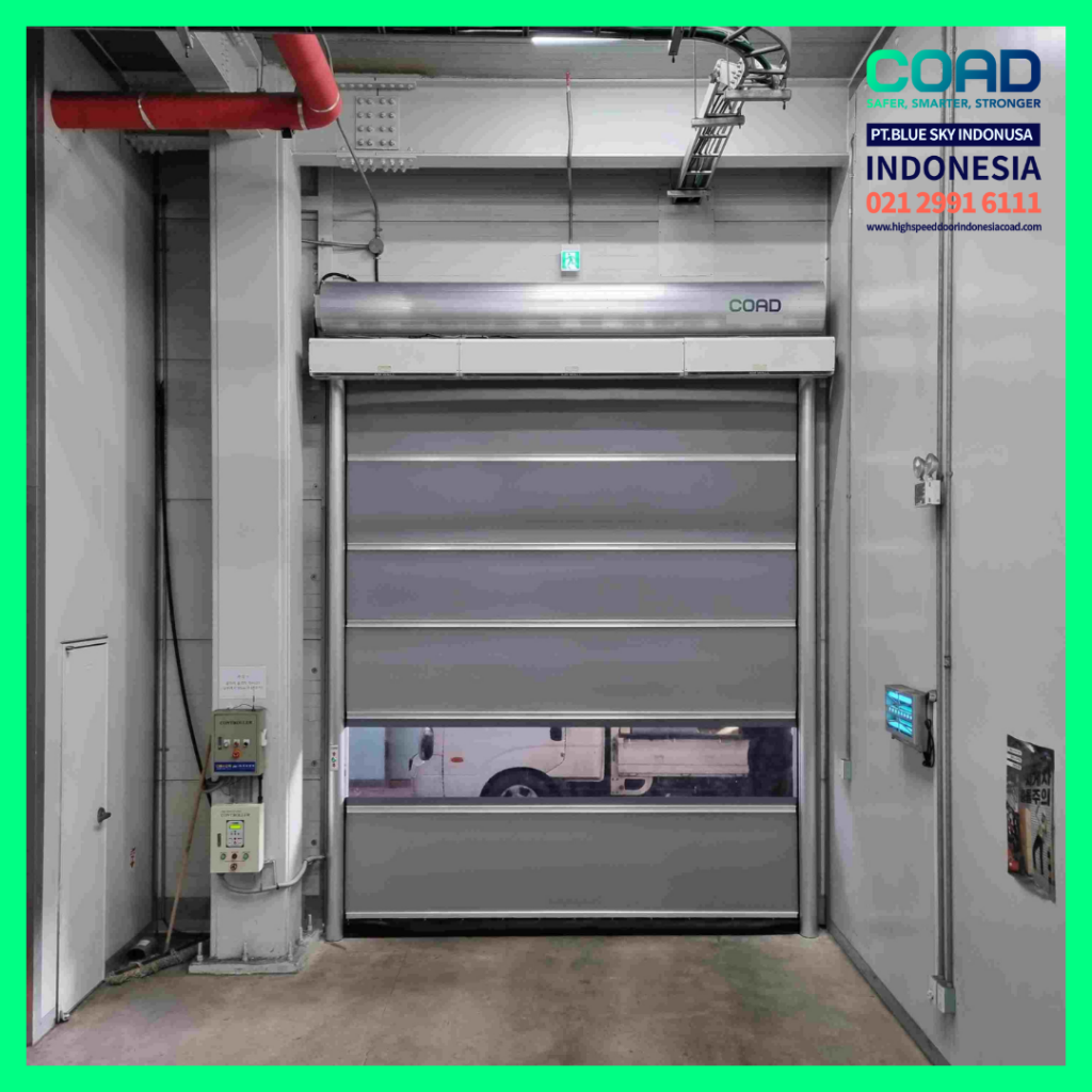high speed door, coad indonesia, pintu otomatis, high speed door indonesia, instalasi cepat