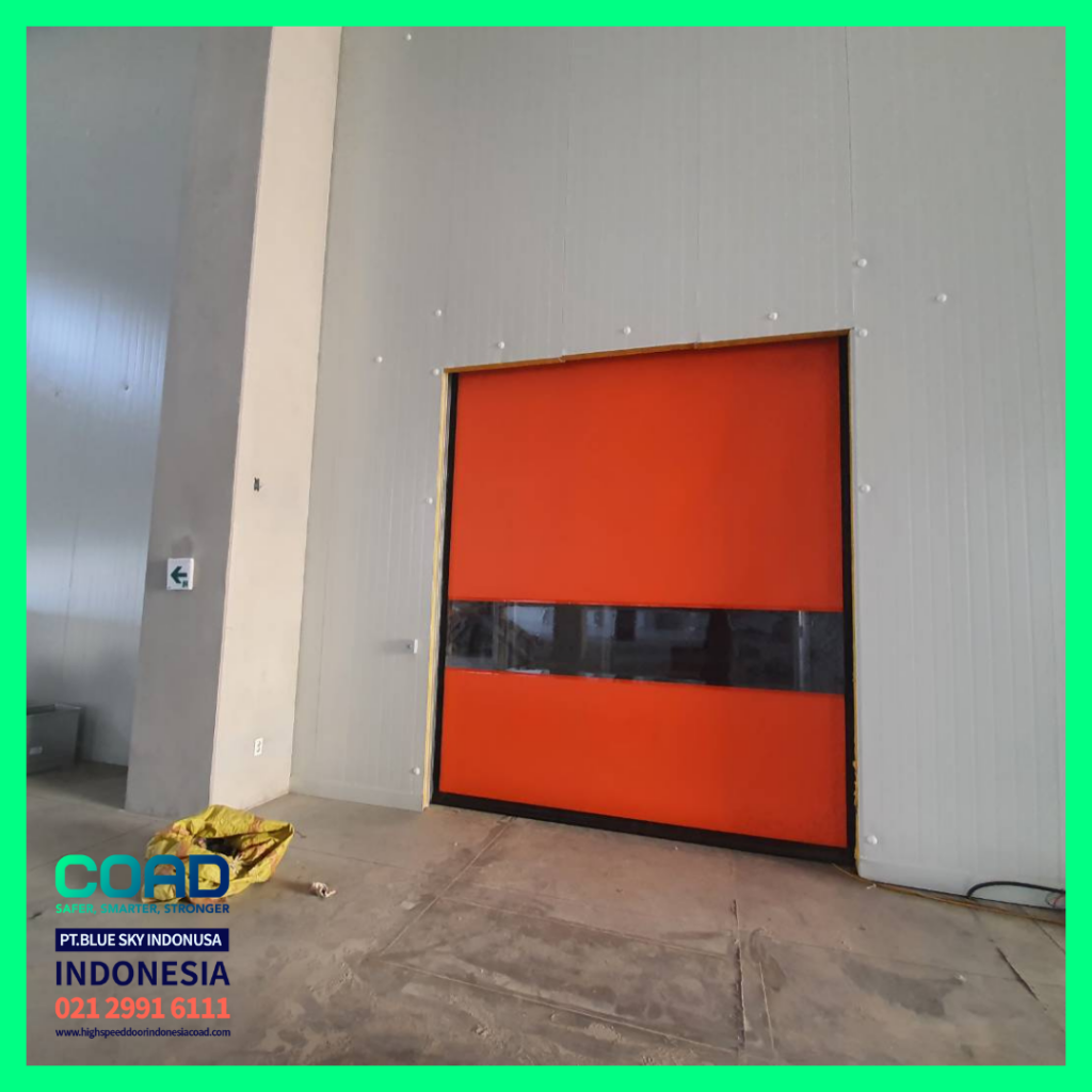 high speed door, coad indonesia, pintu otomatis, high speed door indonesia, instalasi cepat
