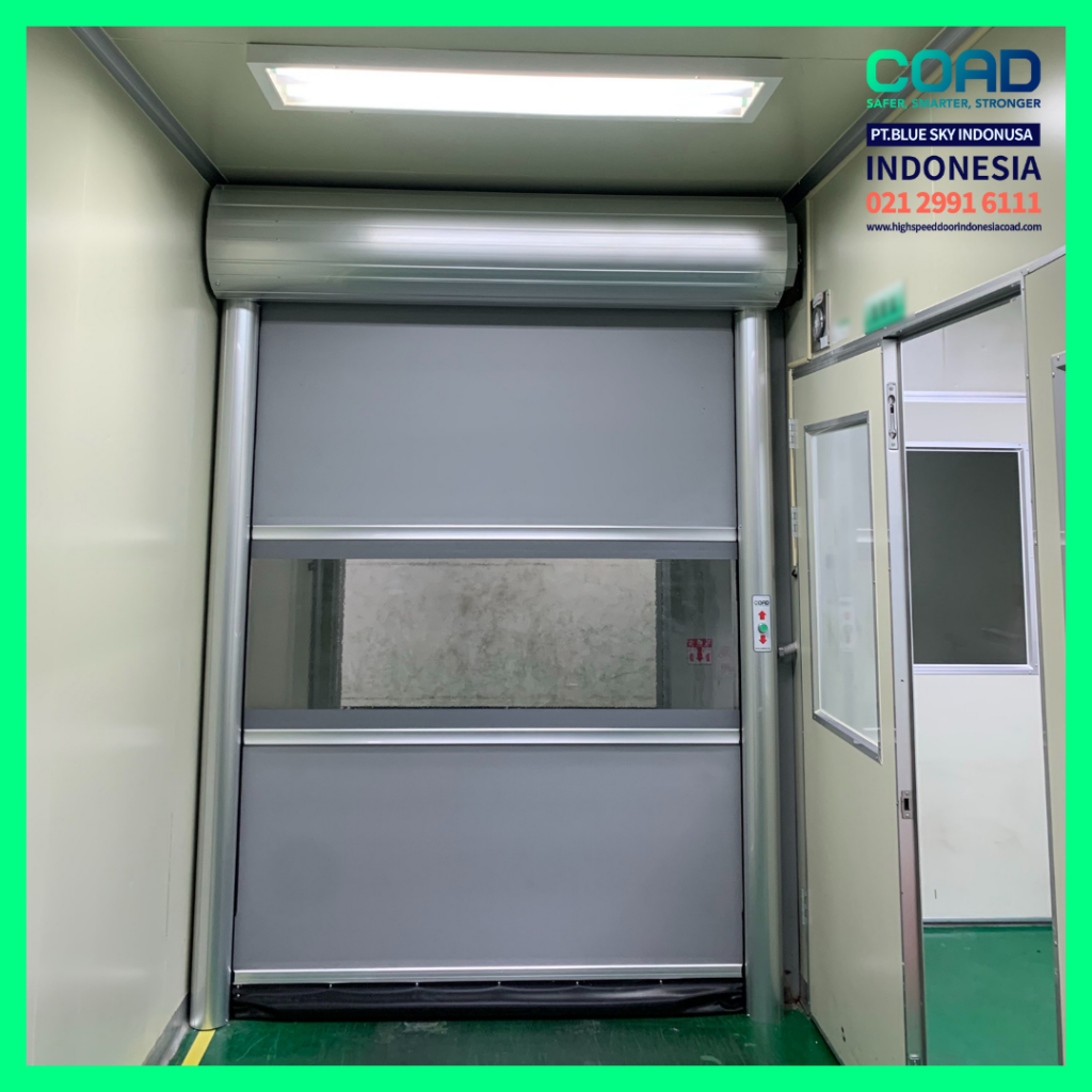 high speed door, coad indonesia, pintu otomatis, high speed door indonesia, instalasi cepat