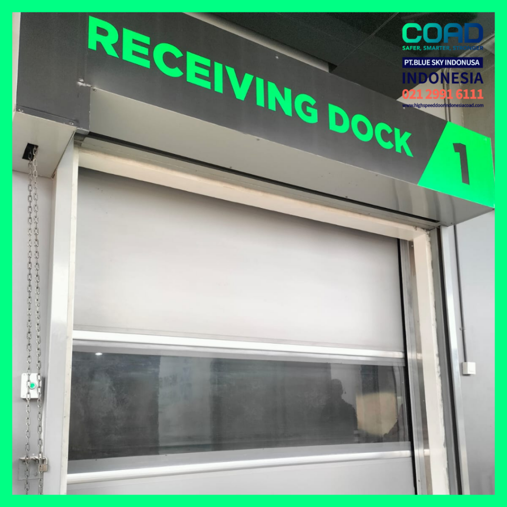 high speed door, coad indonesia, pintu otomatis, high speed door indonesia, instalasi cepat