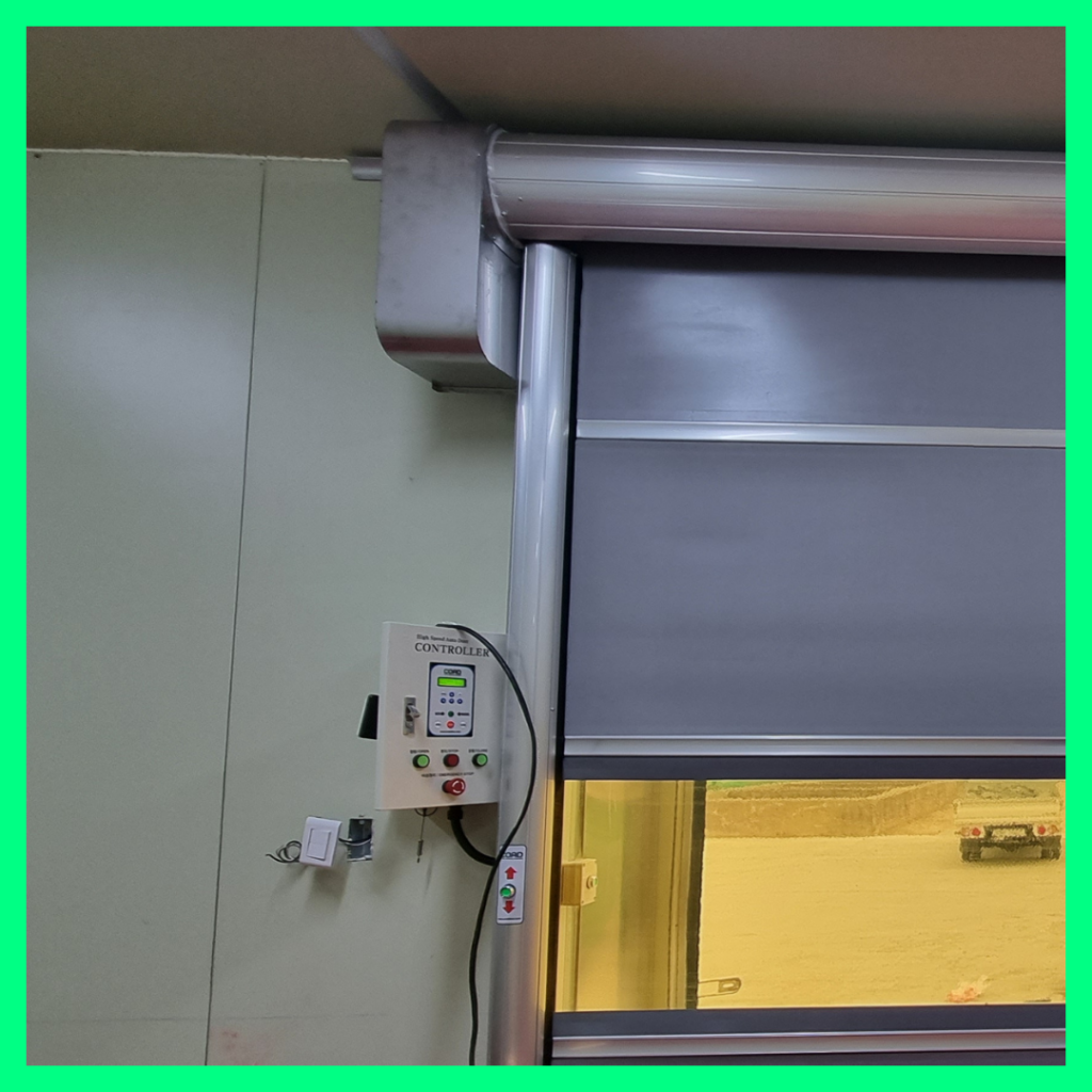 high speed door, coad indonesia, pintu otomatis, high speed door indonesia, instalasi cepat