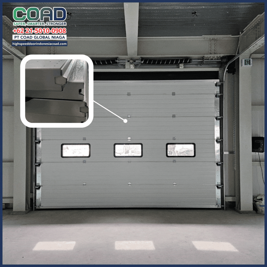 Overhead Door untuk Gudang: Penyebab Bongkar Muat Terasa Lama di Area Loading