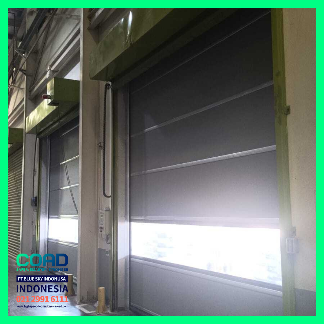 high speed door, coad indonesia, pintu otomatis, high speed door indonesia, instalasi cepat