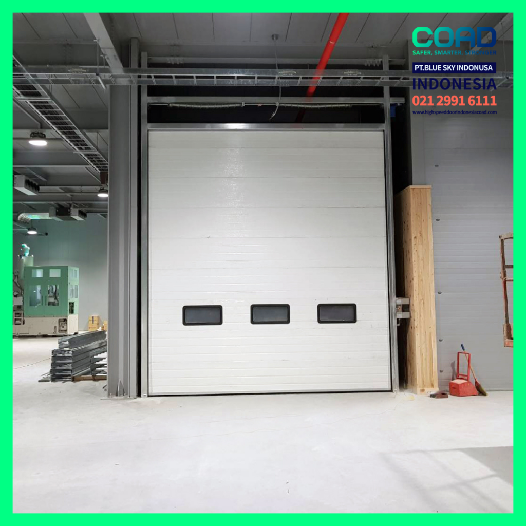 Overhead Door, Jual Overhead Door, Industrial Overhead Door, Pintu Gulung, Roll door, pintu roll door, pintu overhead door, overhead door indonesia, jual overhead door, pintu pabrik, pintu polyurethane