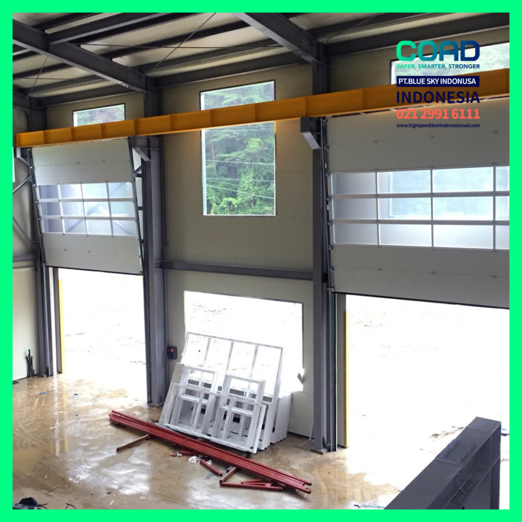 Overhead Door, Jual Overhead Door, Industrial Overhead Door, Pintu Gulung, Roll door, pintu roll door, pintu overhead door, overhead door indonesia, jual overhead door, pintu pabrik, pintu polyurethane