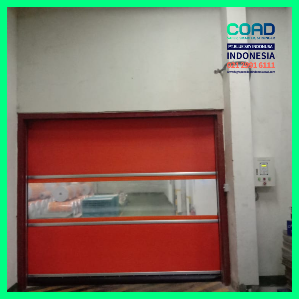 COAD, High Speed Door, Rapid Door, Jual Pintu Pabrik, Pintu Otomatis, Overhead Door, Pintu Pabrik Otomatis, Harga High Speed Door, Jual High Speed Door, Pintu Rapid Door, High Speed Door Indonesia, Jual Rapid Door, Jual Pintu Otomatis, Pintu Gudang Otomatis, pvc roll up door, Pintu pvc, pintu gulung pvc, roller shutter door, Speed door, pvc shutter door, pintu clean room, pintu cold room, clean room door, cold room door, roll door otomatis, pintu logistik, pintu otomatis pabrik, pintu pabrik otomatis, pintu pvc otomatis, fast roll shutter door, rolling door pvc
