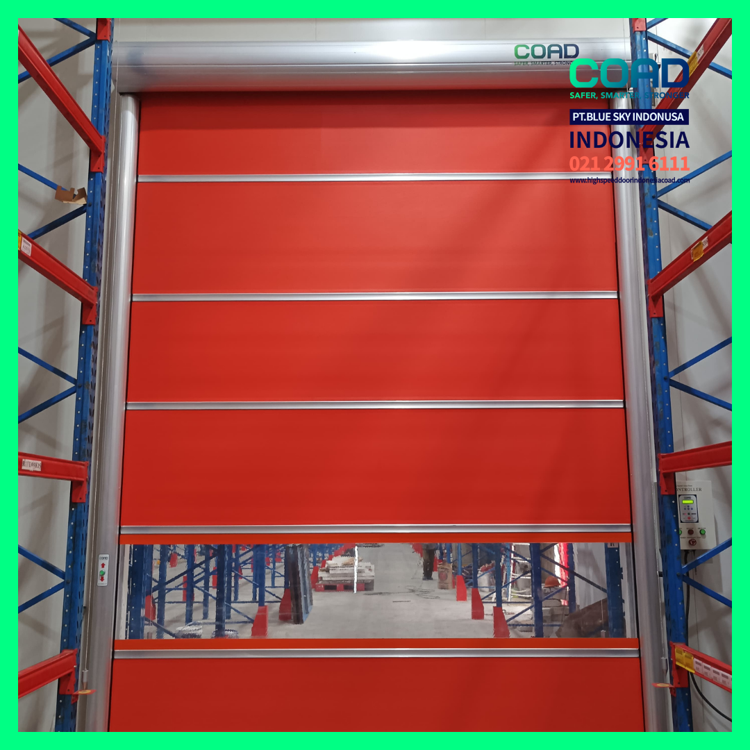 COAD, High Speed Door, Rapid Door, Pintu Otomatis, pintu Pabrik Otomatis, Harga High Speed Door, Jual High Speed Door, Pintu Rapid Door, High Speed Door Indonesia, Jual Rapid Door, Jual Pintu Otomatis, Pintu Gudang Otomatis, pvc roll up door, roller shutter door, Speed door, pvc shutter door, pintu clean room, pintu cold room, clean room door, roll door otomatis, pintu logistik, pintu otomatis pabrik, pintu pabrik otomatis, pintu pvc otomatis, fast roll shutter door, rolling door pvc