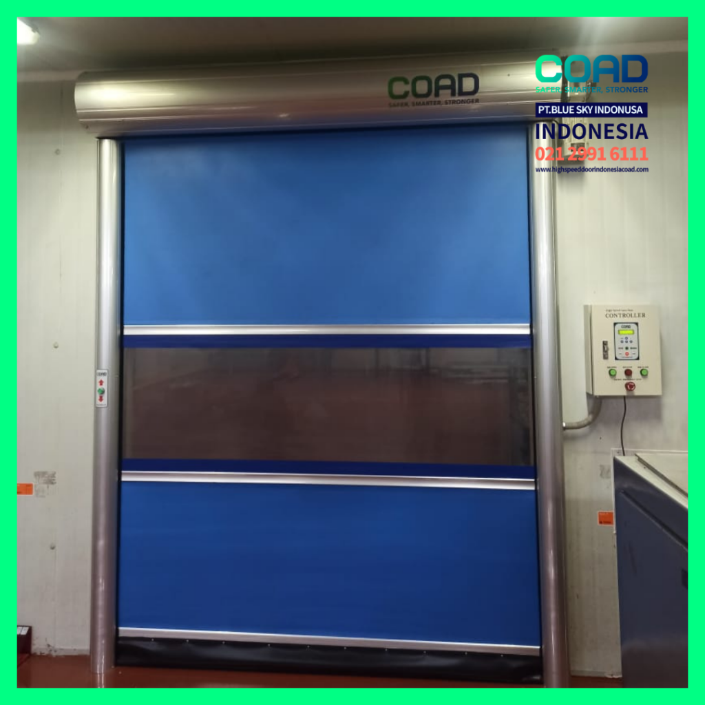 COAD, High Speed Door, Rapid Door, Pintu Otomatis, pintu Pabrik Otomatis, Harga High Speed Door, Jual High Speed Door, Pintu Rapid Door, High Speed Door Indonesia, Jual Rapid Door, Jual Pintu Otomatis, Pintu Gudang Otomatis, pvc roll up door, roller shutter door, Speed door, pvc shutter door, pintu clean room, pintu cold room, clean room door, roll door otomatis, pintu logistik, pintu otomatis pabrik, pintu pabrik otomatis, pintu pvc otomatis, fast roll shutter door, rolling door pvc