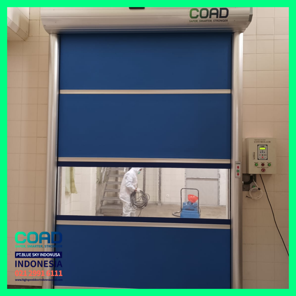 COAD, High Speed Door, Rapid Door, Pintu Otomatis, pintu Pabrik Otomatis, Harga High Speed Door, Jual High Speed Door, Pintu Rapid Door, High Speed Door Indonesia, Jual Rapid Door, Jual Pintu Otomatis, Pintu Gudang Otomatis, pvc roll up door, roller shutter door, Speed door, pvc shutter door, pintu clean room, pintu cold room, clean room door, roll door otomatis, pintu logistik, pintu otomatis pabrik, pintu pabrik otomatis, pintu pvc otomatis, fast roll shutter door, rolling door pvc