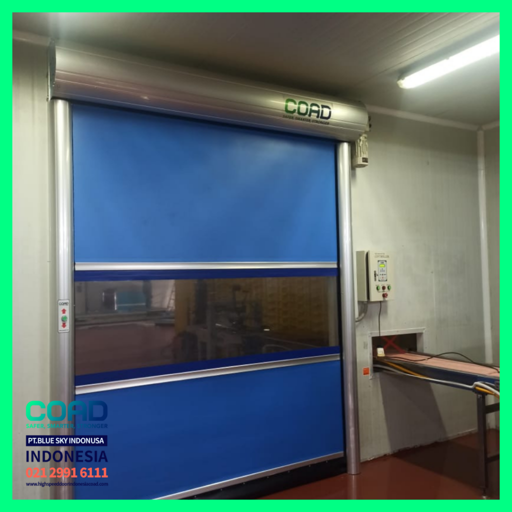 COAD, High Speed Door, Rapid Door, Pintu Otomatis, pintu Pabrik Otomatis, Harga High Speed Door, Jual High Speed Door, Pintu Rapid Door, High Speed Door Indonesia, Jual Rapid Door, Jual Pintu Otomatis, Pintu Gudang Otomatis, pvc roll up door, roller shutter door, Speed door, pvc shutter door, pintu clean room, pintu cold room, clean room door, roll door otomatis, pintu logistik, pintu otomatis pabrik, pintu pabrik otomatis, pintu pvc otomatis, fast roll shutter door, rolling door pvc