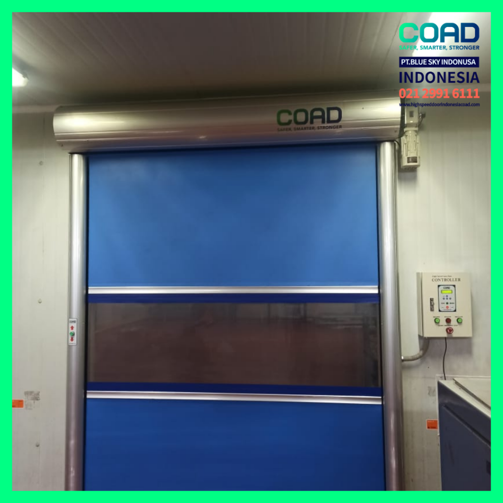 COAD, High Speed Door, Rapid Door, Pintu Otomatis, pintu Pabrik Otomatis, Harga High Speed Door, Jual High Speed Door, Pintu Rapid Door, High Speed Door Indonesia, Jual Rapid Door, Jual Pintu Otomatis, Pintu Gudang Otomatis, pvc roll up door, roller shutter door, Speed door, pvc shutter door, pintu clean room, pintu cold room, clean room door, roll door otomatis, pintu logistik, pintu otomatis pabrik, pintu pabrik otomatis, pintu pvc otomatis, fast roll shutter door, rolling door pvc