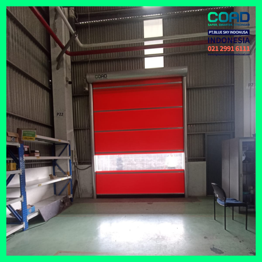 COAD, High Speed Door, Rapid Door, Pintu Otomatis, pintu Pabrik Otomatis, Harga High Speed Door, Jual High Speed Door, Pintu Rapid Door, High Speed Door Indonesia, Jual Rapid Door, Jual Pintu Otomatis, Pintu Gudang Otomatis, pvc roll up door, roller shutter door, Speed door, pvc shutter door, pintu clean room, pintu cold room, clean room door, roll door otomatis, pintu logistik, pintu otomatis pabrik, pintu pabrik otomatis, pintu pvc otomatis, fast roll shutter door, rolling door pvc