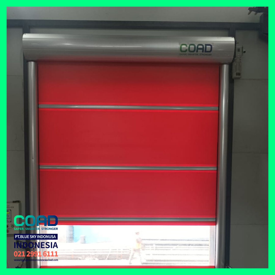 COAD, High Speed Door, Rapid Door, Pintu Otomatis, pintu Pabrik Otomatis, Harga High Speed Door, Jual High Speed Door, Pintu Rapid Door, High Speed Door Indonesia, Jual Rapid Door, Jual Pintu Otomatis, Pintu Gudang Otomatis, pvc roll up door, roller shutter door, Speed door, pvc shutter door, pintu clean room, pintu cold room, clean room door, roll door otomatis, pintu logistik, pintu otomatis pabrik, pintu pabrik otomatis, pintu pvc otomatis, fast roll shutter door, rolling door pvc