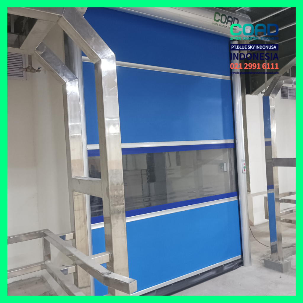 COAD, High Speed Door, Rapid Door, Pintu Otomatis, pintu Pabrik Otomatis, Harga High Speed Door, Jual High Speed Door, Pintu Rapid Door, High Speed Door Indonesia, Jual Rapid Door, Jual Pintu Otomatis, Pintu Gudang Otomatis, pvc roll up door, roller shutter door, Speed door, pvc shutter door, pintu clean room, pintu cold room, clean room door, roll door otomatis, pintu logistik, pintu otomatis pabrik, pintu pabrik otomatis, pintu pvc otomatis, fast roll shutter door, rolling door pvc