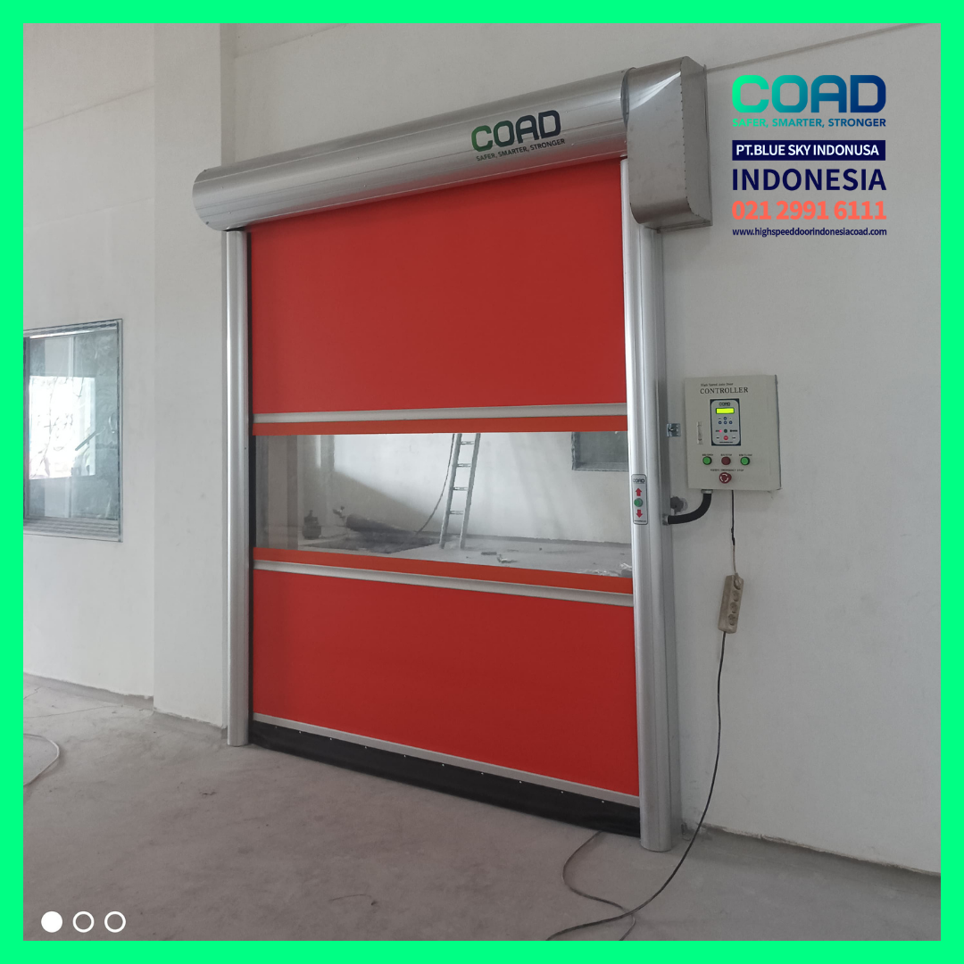 COAD, High Speed Door, Rapid Door, Pintu Otomatis, pintu Pabrik Otomatis, Harga High Speed Door, Jual High Speed Door, Pintu Rapid Door, High Speed Door Indonesia, Jual Rapid Door, Jual Pintu Otomatis, Pintu Gudang Otomatis, pvc roll up door, roller shutter door, Speed door, pvc shutter door, pintu clean room, pintu cold room, clean room door, roll door otomatis, pintu logistik, pintu otomatis pabrik, pintu pabrik otomatis, pintu pvc otomatis, fast roll shutter door, rolling door pvc