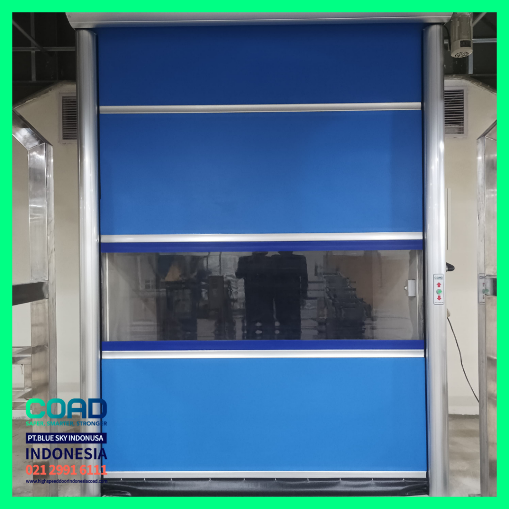 COAD, High Speed Door, Rapid Door, Pintu Otomatis, pintu Pabrik Otomatis, Harga High Speed Door, Jual High Speed Door, Pintu Rapid Door, High Speed Door Indonesia, Jual Rapid Door, Jual Pintu Otomatis, Pintu Gudang Otomatis, pvc roll up door, roller shutter door, Speed door, pvc shutter door, pintu clean room, pintu cold room, clean room door, roll door otomatis, pintu logistik, pintu otomatis pabrik, pintu pabrik otomatis, pintu pvc otomatis, fast roll shutter door, rolling door pvc
