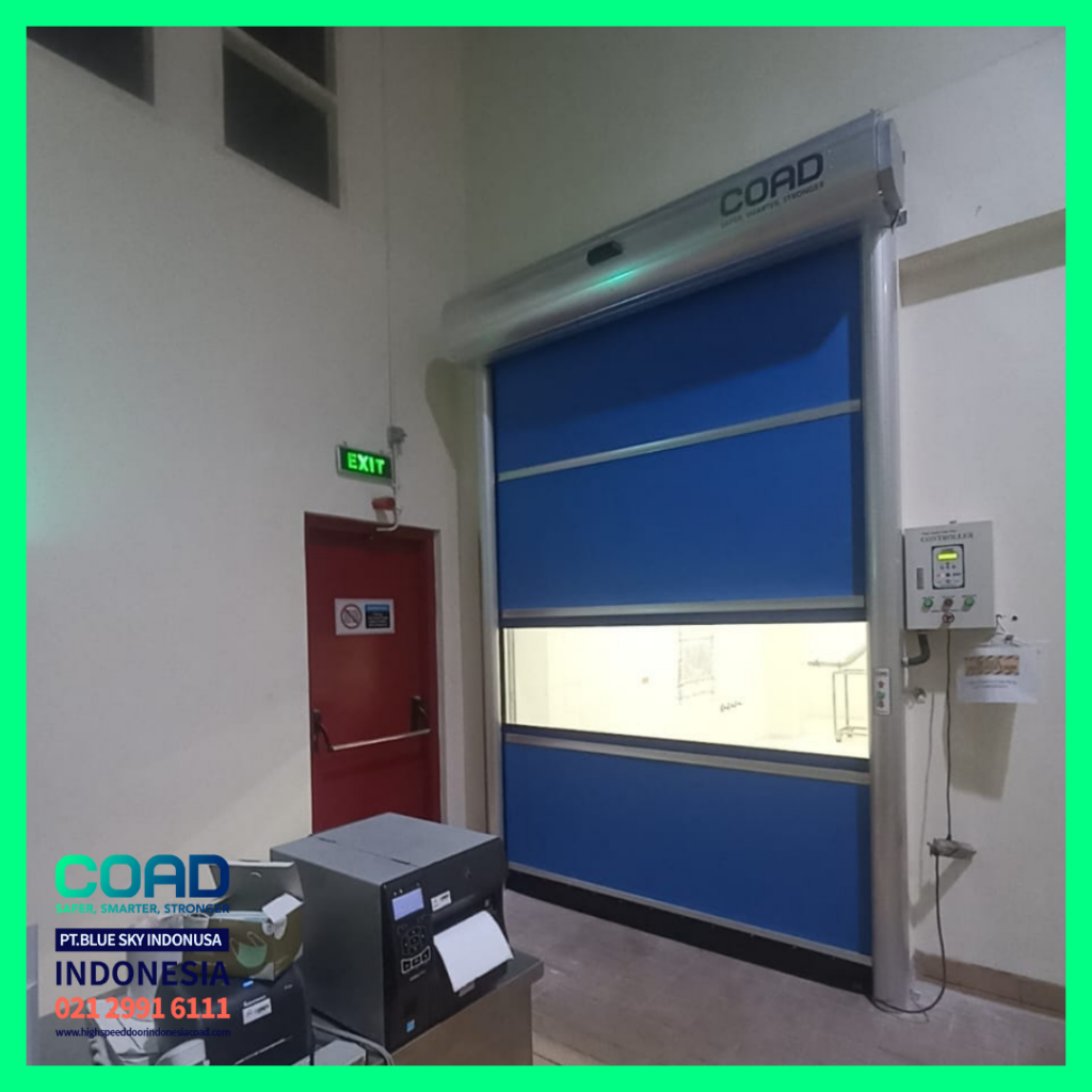 COAD, High Speed Door, Rapid Door, Pintu Otomatis, pintu Pabrik Otomatis, Harga High Speed Door, Jual High Speed Door, Pintu Rapid Door, High Speed Door Indonesia, Jual Rapid Door, Jual Pintu Otomatis, Pintu Gudang Otomatis, pvc roll up door, roller shutter door, Speed door, pvc shutter door, pintu clean room, pintu cold room, clean room door, roll door otomatis, pintu logistik, pintu otomatis pabrik, pintu pabrik otomatis, pintu pvc otomatis, fast roll shutter door, rolling door pvc
