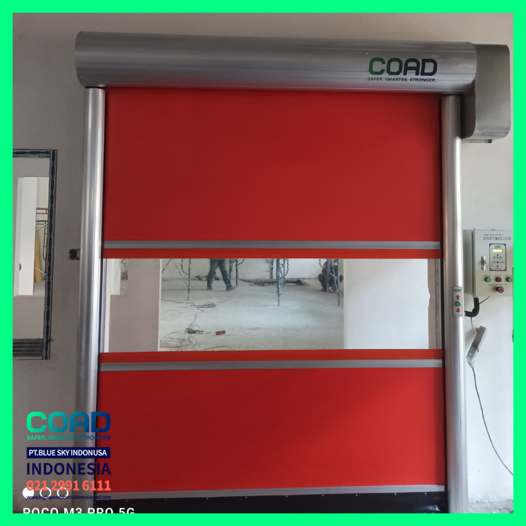 COAD, High Speed Door, Rapid Door, Pintu Otomatis, pintu Pabrik Otomatis, Harga High Speed Door, Jual High Speed Door, Pintu Rapid Door, High Speed Door Indonesia, Jual Rapid Door, Jual Pintu Otomatis, Pintu Gudang Otomatis, pvc roll up door, roller shutter door, Speed door, pvc shutter door, pintu clean room, pintu cold room, clean room door, roll door otomatis, pintu logistik, pintu otomatis pabrik, pintu pabrik otomatis, pintu pvc otomatis, fast roll shutter door, rolling door pvc