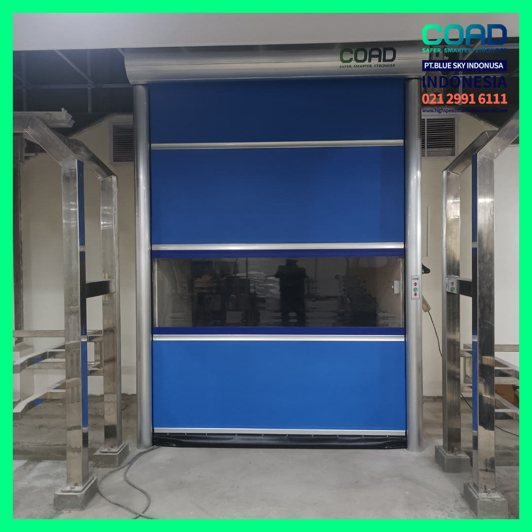 COAD, High Speed Door, Rapid Door, Pintu Otomatis, pintu Pabrik Otomatis, Harga High Speed Door, Jual High Speed Door, Pintu Rapid Door, High Speed Door Indonesia, Jual Rapid Door, Jual Pintu Otomatis, Pintu Gudang Otomatis, pvc roll up door, roller shutter door, Speed door, pvc shutter door, pintu clean room, pintu cold room, clean room door, roll door otomatis, pintu logistik, pintu otomatis pabrik, pintu pabrik otomatis, pintu pvc otomatis, fast roll shutter door, rolling door pvc