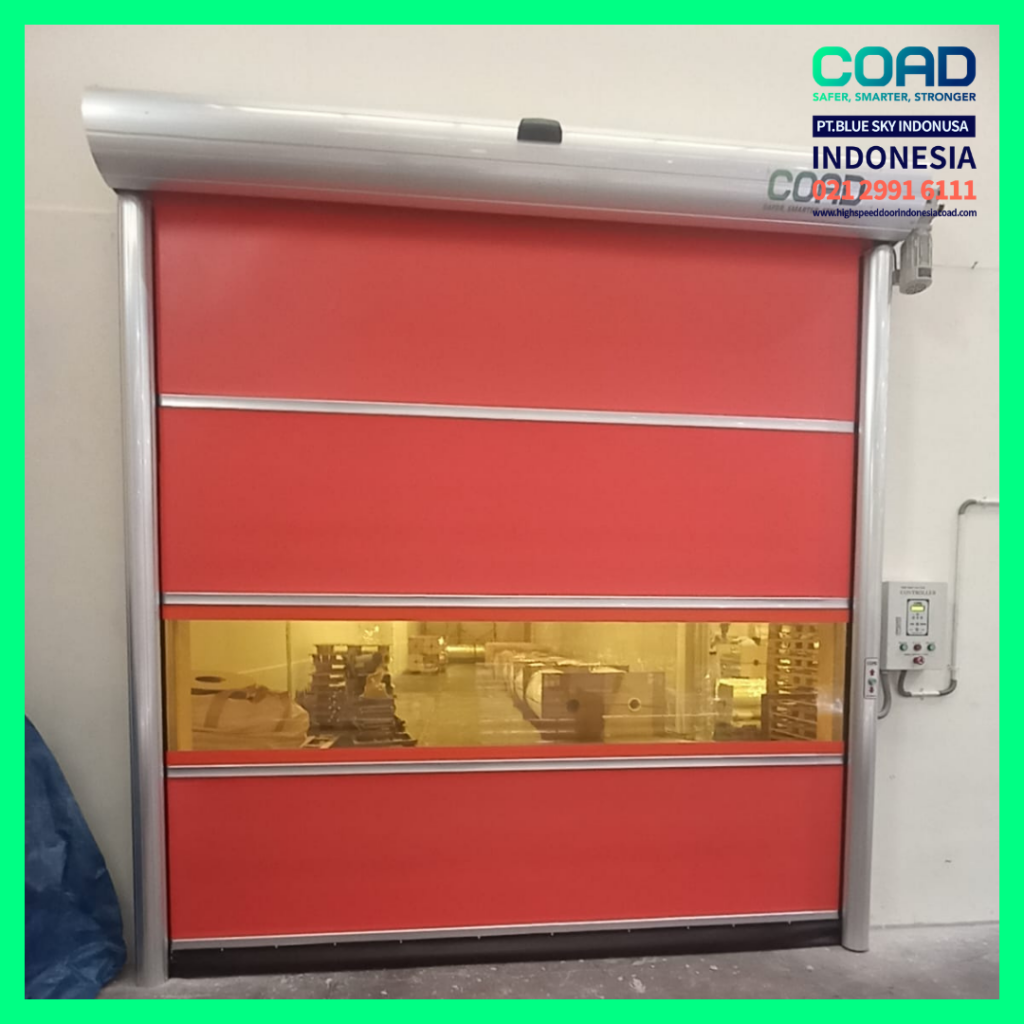 COAD, High Speed Door, Rapid Door, Pintu Otomatis, pintu Pabrik Otomatis, Harga High Speed Door, Jual High Speed Door, Pintu Rapid Door, High Speed Door Indonesia, Jual Rapid Door, Jual Pintu Otomatis, Pintu Gudang Otomatis, pvc roll up door, roller shutter door, Speed door, pvc shutter door, pintu clean room, pintu cold room, clean room door, roll door otomatis, pintu logistik, pintu otomatis pabrik, pintu pabrik otomatis, pintu pvc otomatis, fast roll shutter door, rolling door pvc