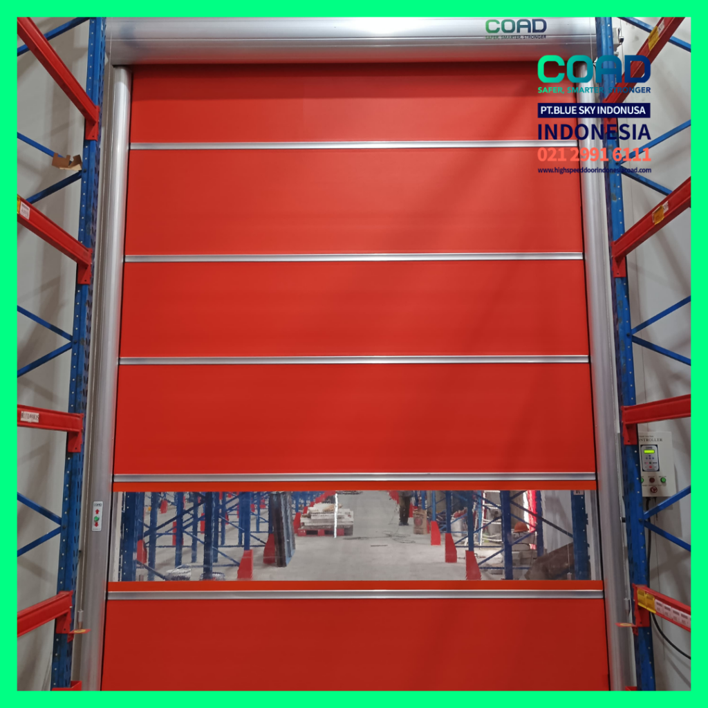 COAD, High Speed Door, Rapid Door, Pintu Otomatis, pintu Pabrik Otomatis, Harga High Speed Door, Jual High Speed Door, Pintu Rapid Door, High Speed Door Indonesia, Jual Rapid Door, Jual Pintu Otomatis, Pintu Gudang Otomatis, pvc roll up door, roller shutter door, Speed door, pvc shutter door, pintu cleanroom, pintu cold room, roll door otomatis, pintu logistik, pintu otomatis pabrik, pintu pabrik otomatis, pintu pvc otomatis, fast roll shutter door, rolling door pvc