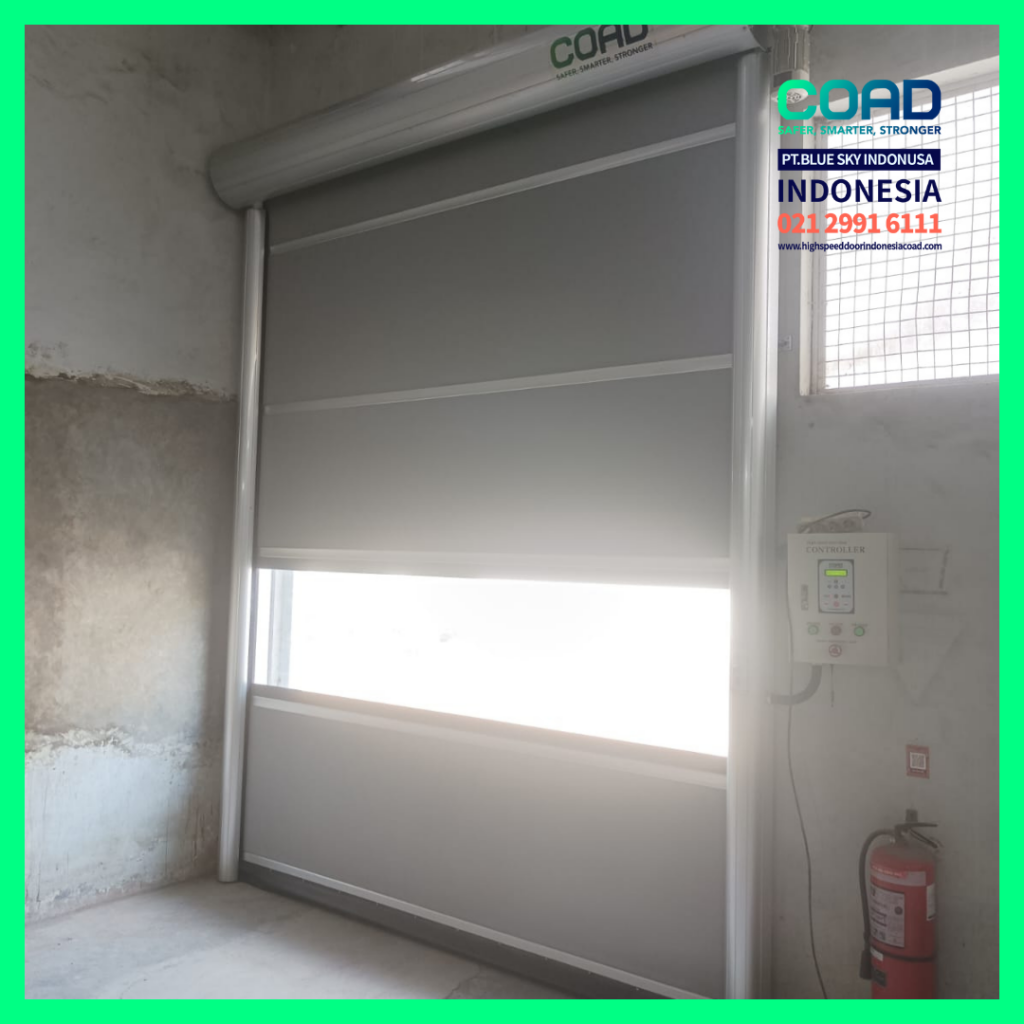 COAD, High Speed Door, Rapid Door, Pintu Otomatis, pintu Pabrik Otomatis, Harga High Speed Door, Jual High Speed Door, Pintu Rapid Door, High Speed Door Indonesia, Jual Rapid Door, Jual Pintu Otomatis, Pintu Gudang Otomatis, pvc roll up door, roller shutter door, Speed door, pvc shutter door, pintu cleanroom, pintu cold room, roll door otomatis, pintu logistik, pintu otomatis pabrik, pintu pabrik otomatis, pintu pvc otomatis, fast roll shutter door, rolling door pvc