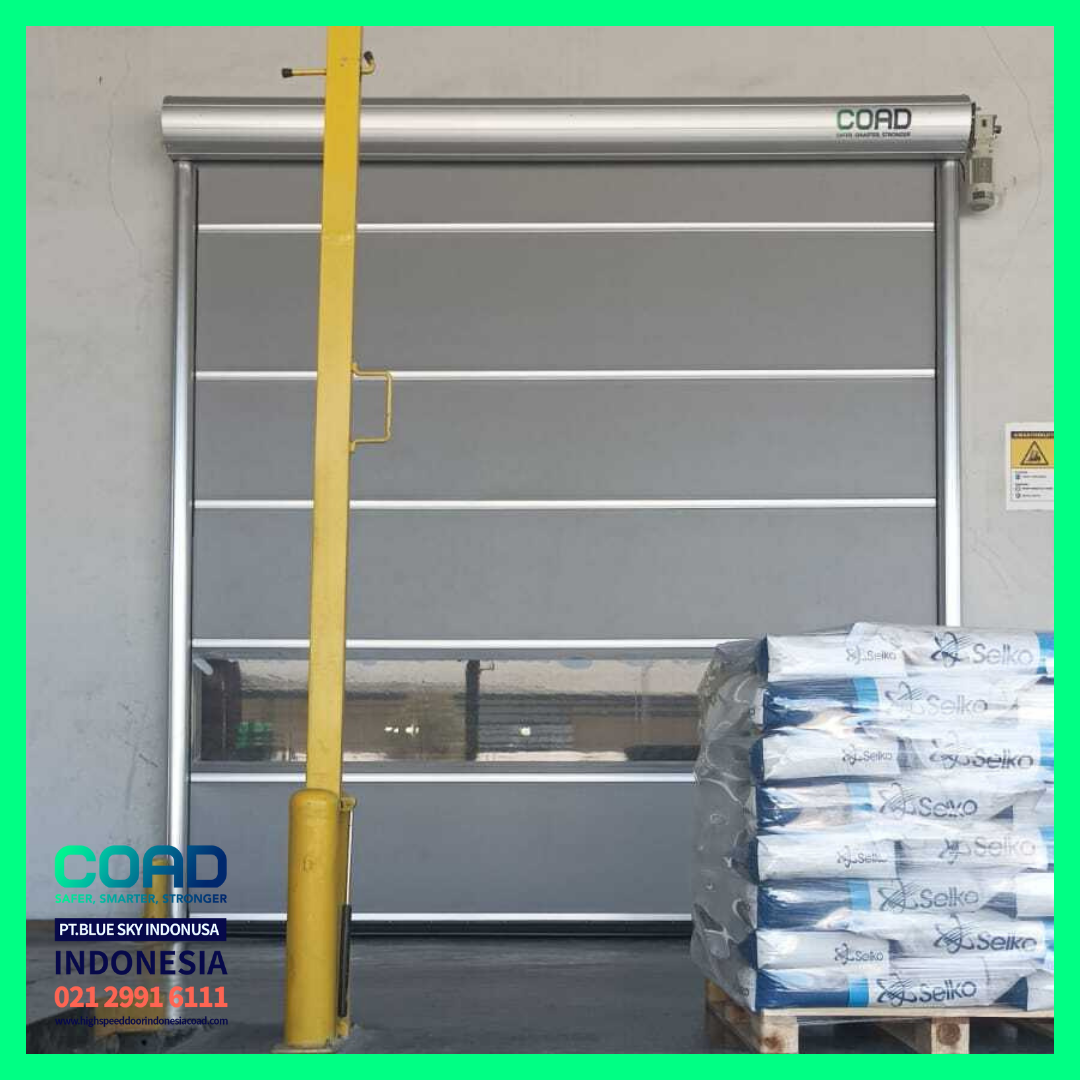 COAD, High Speed Door, Rapid Door, Pintu Otomatis, pintu Pabrik Otomatis, Harga High Speed Door, Jual High Speed Door, Pintu Rapid Door, High Speed Door Indonesia, Jual Rapid Door, Jual Pintu Otomatis, Pintu Gudang Otomatis, pvc roll up door, roller shutter door, Speed door, pvc shutter door, pintu cleanroom, pintu cold room, roll door otomatis, pintu logistik, pintu otomatis pabrik, pintu pabrik otomatis, pintu pvc otomatis, fast roll shutter door, rolling door pvc