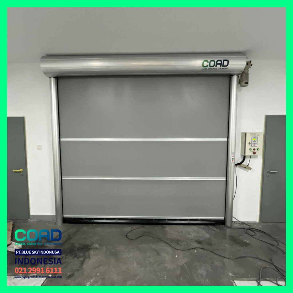 COAD, High Speed Door, Rapid Door, Pintu Otomatis, pintu Pabrik Otomatis, Harga High Speed Door, Jual High Speed Door, Pintu Rapid Door, High Speed Door Indonesia, Jual Rapid Door, Jual Pintu Otomatis, Pintu Gudang Otomatis, pvc roll up door, roller shutter door, Speed door, pvc shutter door, pintu cleanroom, pintu cold room, roll door otomatis, pintu logistik, pintu otomatis pabrik, pintu pabrik otomatis, pintu pvc otomatis, fast roll shutter door, rolling door pvc