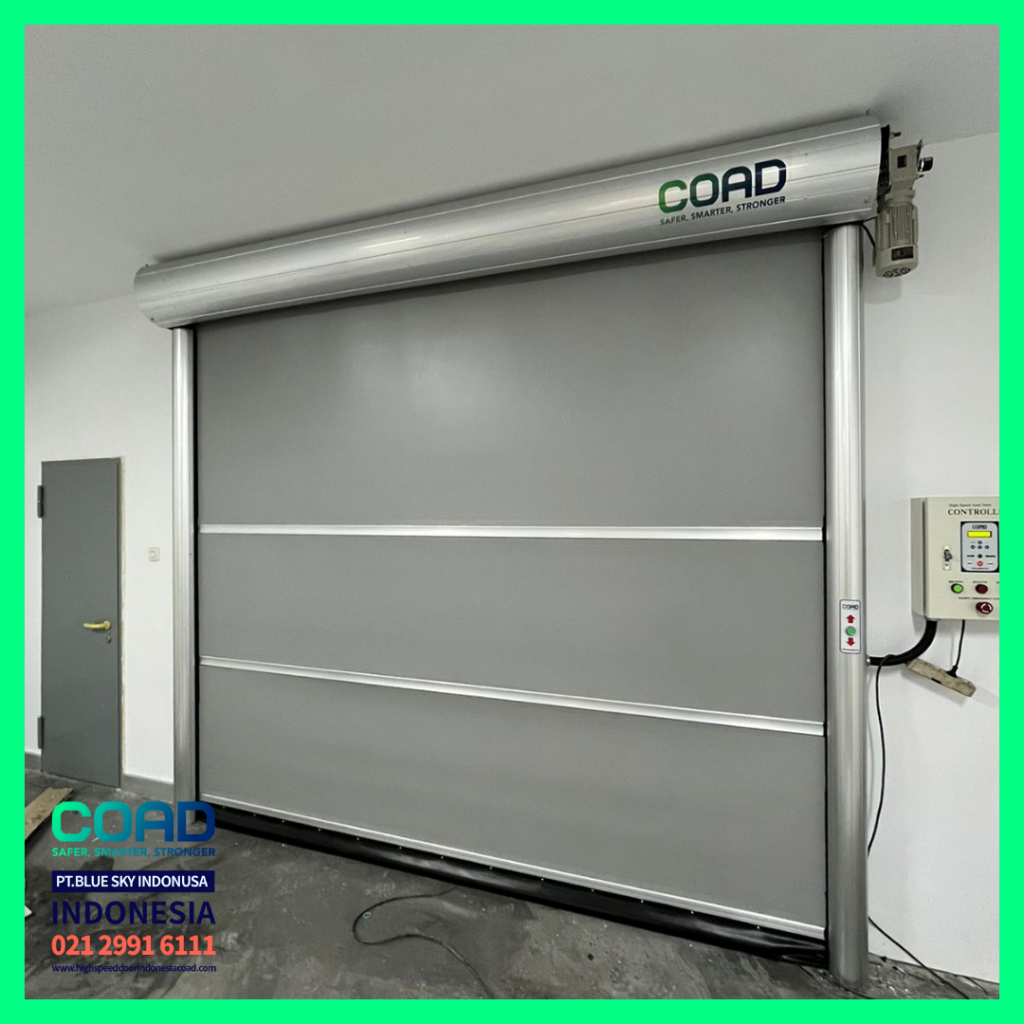 COAD, High Speed Door, Rapid Door, Pintu Otomatis, pintu Pabrik Otomatis, Harga High Speed Door, Jual High Speed Door, Pintu Rapid Door, High Speed Door Indonesia, Jual Rapid Door, Jual Pintu Otomatis, Pintu Gudang Otomatis, pvc roll up door, roller shutter door, Speed door, pvc shutter door, pintu cleanroom, pintu cold room, roll door otomatis, pintu logistik, pintu otomatis pabrik, pintu pabrik otomatis, pintu pvc otomatis, fast roll shutter door, rolling door pvc