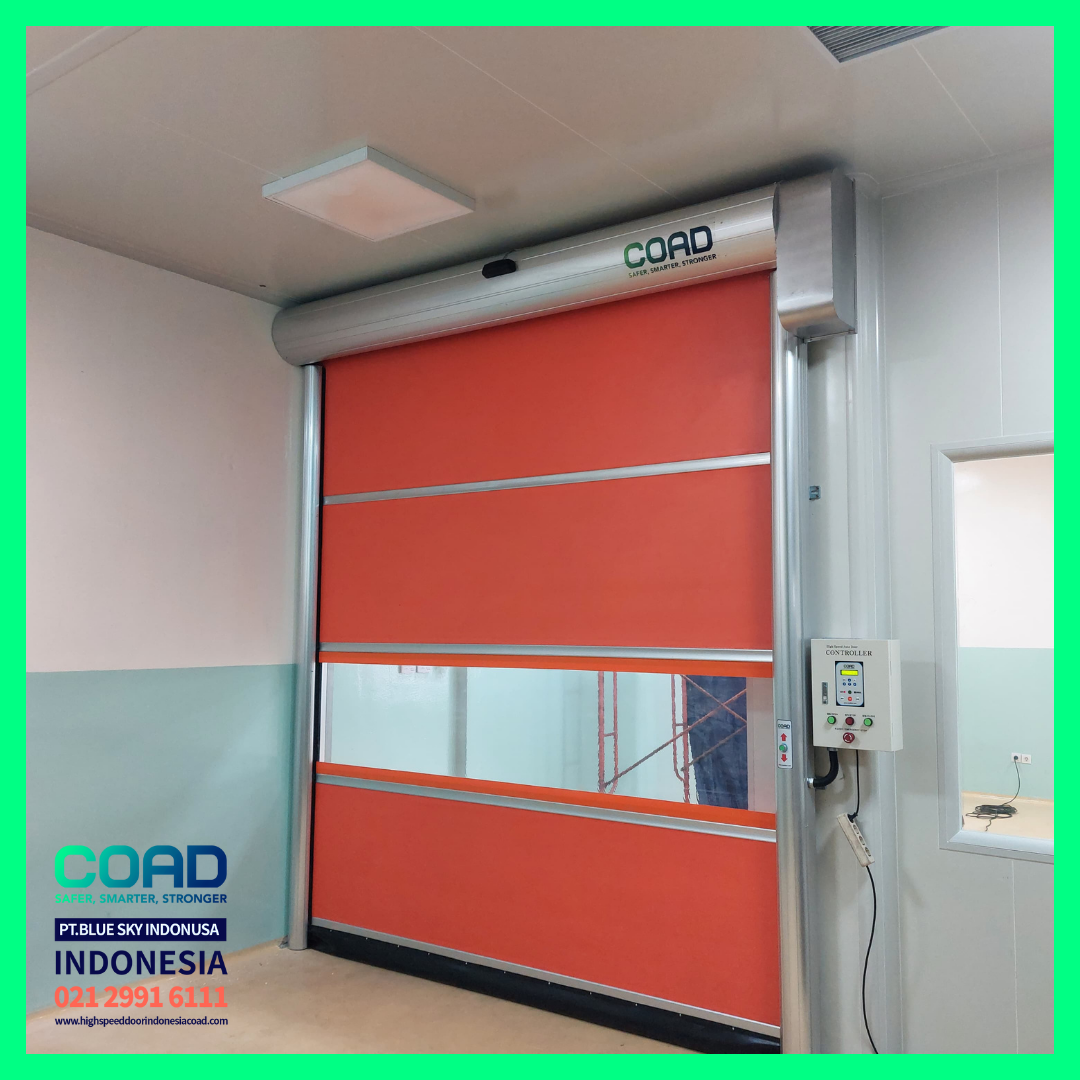 COAD, High Speed Door, Rapid Door, Pintu Otomatis, pintu Pabrik Otomatis, Harga High Speed Door, Jual High Speed Door, Pintu Rapid Door, High Speed Door Indonesia, Jual Rapid Door, Jual Pintu Otomatis, Pintu Gudang Otomatis, pvc roll up door, roller shutter door, Speed door, pvc shutter door, pintu cleanroom, pintu cold room, roll door otomatis, pintu logistik, pintu otomatis pabrik, pintu pabrik otomatis, pintu pvc otomatis, fast roll shutter door, rolling door pvc