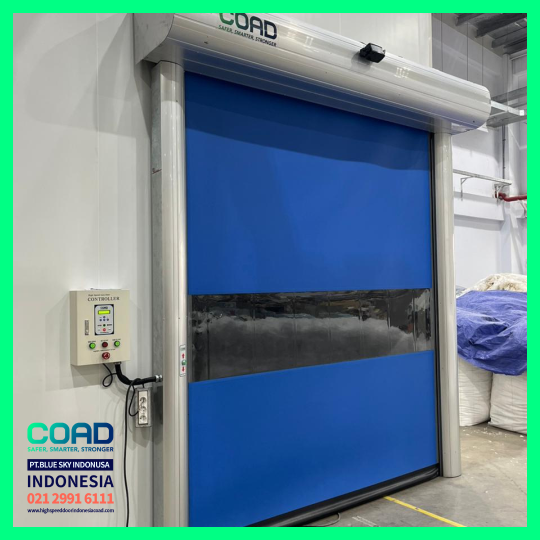 COAD, High Speed Door, Rapid Door, Pintu Otomatis, pintu Pabrik Otomatis, Harga High Speed Door, Jual High Speed Door, Pintu Rapid Door, High Speed Door Indonesia, Jual Rapid Door, Jual Pintu Otomatis, Pintu Gudang Otomatis, pvc roll up door, roller shutter door, Speed door, pvc shutter door, pintu cleanroom, pintu cold room, roll door otomatis, pintu logistik, pintu otomatis pabrik, pintu pabrik otomatis, pintu pvc otomatis, fast roll shutter door, rolling door pvc