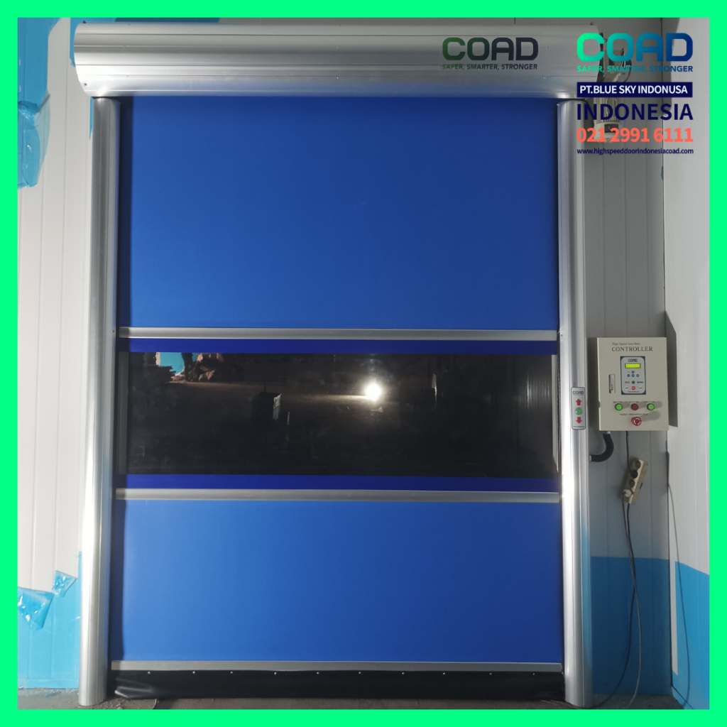 COAD, High Speed Door, Rapid Door, Pintu Otomatis, pintu Pabrik Otomatis, Harga High Speed Door, Jual High Speed Door, Pintu Rapid Door, High Speed Door Indonesia, Jual Rapid Door, Jual Pintu Otomatis, Pintu Gudang Otomatis, pvc roll up door, roller shutter door, Speed door, pvc shutter door, pintu cleanroom, pintu cold room, roll door otomatis, pintu logistik, pintu otomatis pabrik, pintu pabrik otomatis, pintu pvc otomatis, fast roll shutter door, rolling door pvc