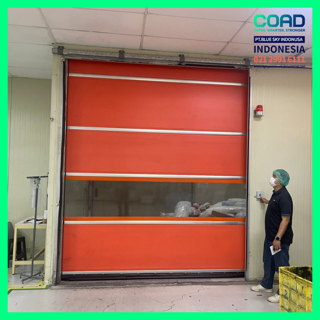 COAD, High Speed Door, Rapid Door, Pintu Otomatis, pintu Pabrik Otomatis, Harga High Speed Door, Jual High Speed Door, Pintu Rapid Door, High Speed Door Indonesia, Jual Rapid Door, Jual Pintu Otomatis, Pintu Gudang Otomatis, pvc roll up door, roller shutter door, Speed door, pvc shutter door, pintu cleanroom, pintu cold room, roll door otomatis, pintu logistik, pintu otomatis pabrik, pintu pabrik otomatis, pintu pvc otomatis, fast roll shutter door, rolling door pvc