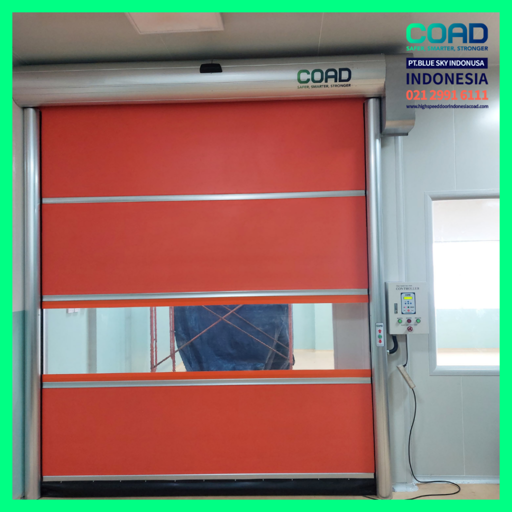COAD, High Speed Door, Rapid Door, Pintu Otomatis, pintu Pabrik Otomatis, Harga High Speed Door, Jual High Speed Door, Pintu Rapid Door, High Speed Door Indonesia, Jual Rapid Door, Jual Pintu Otomatis, Pintu Gudang Otomatis, pvc roll up door, roller shutter door, Speed door, pvc shutter door, pintu cleanroom, pintu cold room, roll door otomatis, pintu logistik, pintu otomatis pabrik, pintu pabrik otomatis, pintu pvc otomatis, fast roll shutter door, rolling door pvc