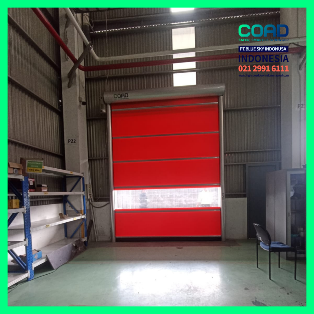 COAD, High Speed Door, Rapid Door, Pintu Otomatis, pintu Pabrik Otomatis, Harga High Speed Door, Jual High Speed Door, Pintu Rapid Door, High Speed Door Indonesia, Jual Rapid Door, Jual Pintu Otomatis, Pintu Gudang Otomatis, pvc roll up door, roller shutter door, Speed door, pvc shutter door, pintu cleanroom, pintu cold room, roll door otomatis, pintu logistik, pintu otomatis pabrik, pintu pabrik otomatis, pintu pvc otomatis, fast roll shutter door, rolling door pvc