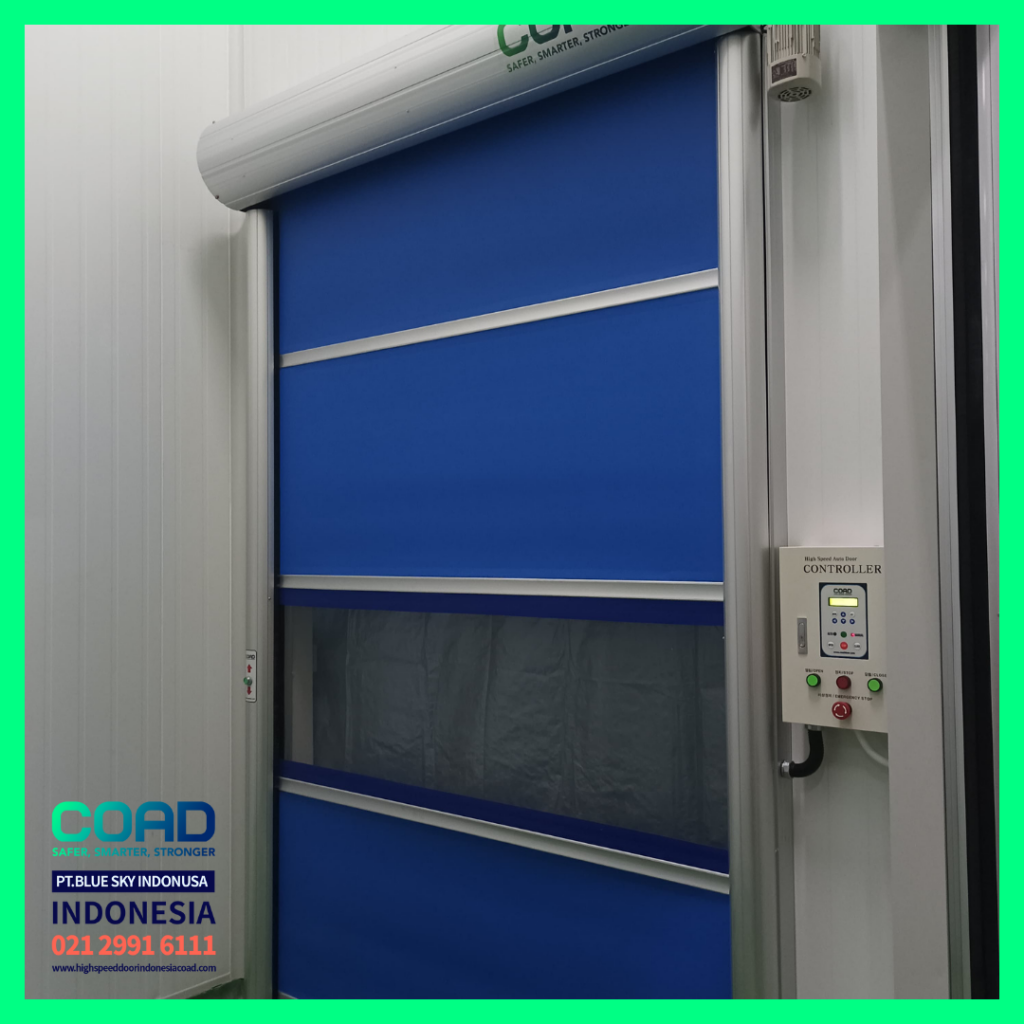 COAD, High Speed Door, Rapid Door, Pintu Otomatis, pintu Pabrik Otomatis, Harga High Speed Door, Jual High Speed Door, Pintu Rapid Door, High Speed Door Indonesia, Jual Rapid Door, Jual Pintu Otomatis, Pintu Gudang Otomatis, pvc roll up door, roller shutter door, Speed door, pvc shutter door, pintu cleanroom, pintu cold room, roll door otomatis, pintu logistik, pintu otomatis pabrik, pintu pabrik otomatis, pintu pvc otomatis, fast roll shutter door, rolling door pvc