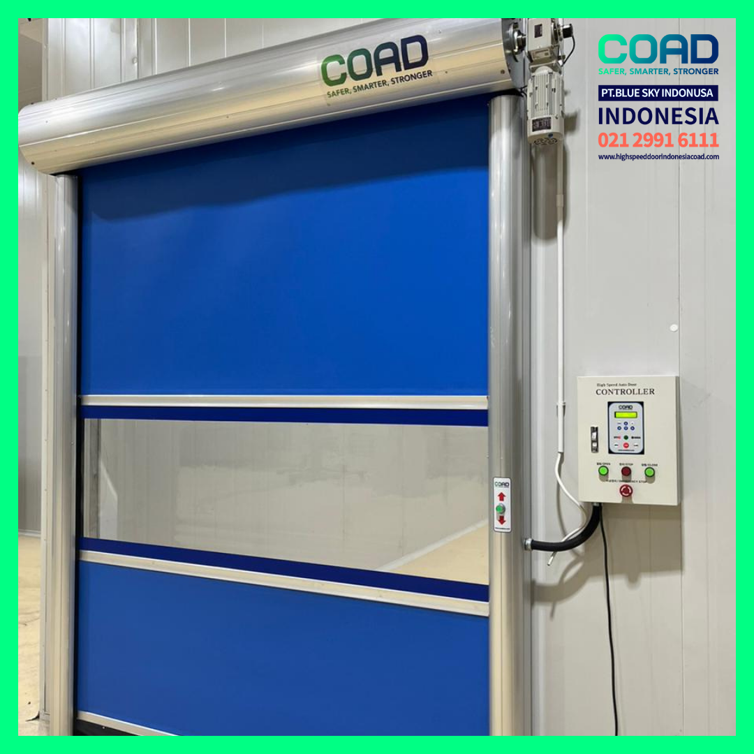 COAD, High Speed Door, Rapid Door, Pintu Otomatis, pintu Pabrik Otomatis, Harga High Speed Door, Jual High Speed Door, Pintu Rapid Door, High Speed Door Indonesia, Jual Rapid Door, Jual Pintu Otomatis, Pintu Gudang Otomatis, pvc roll up door, roller shutter door, Speed door, pvc shutter door, pintu cleanroom, pintu cold room, roll door otomatis, pintu logistik, pintu otomatis pabrik, pintu pabrik otomatis, pintu pvc otomatis, fast roll shutter door, rolling door pvc