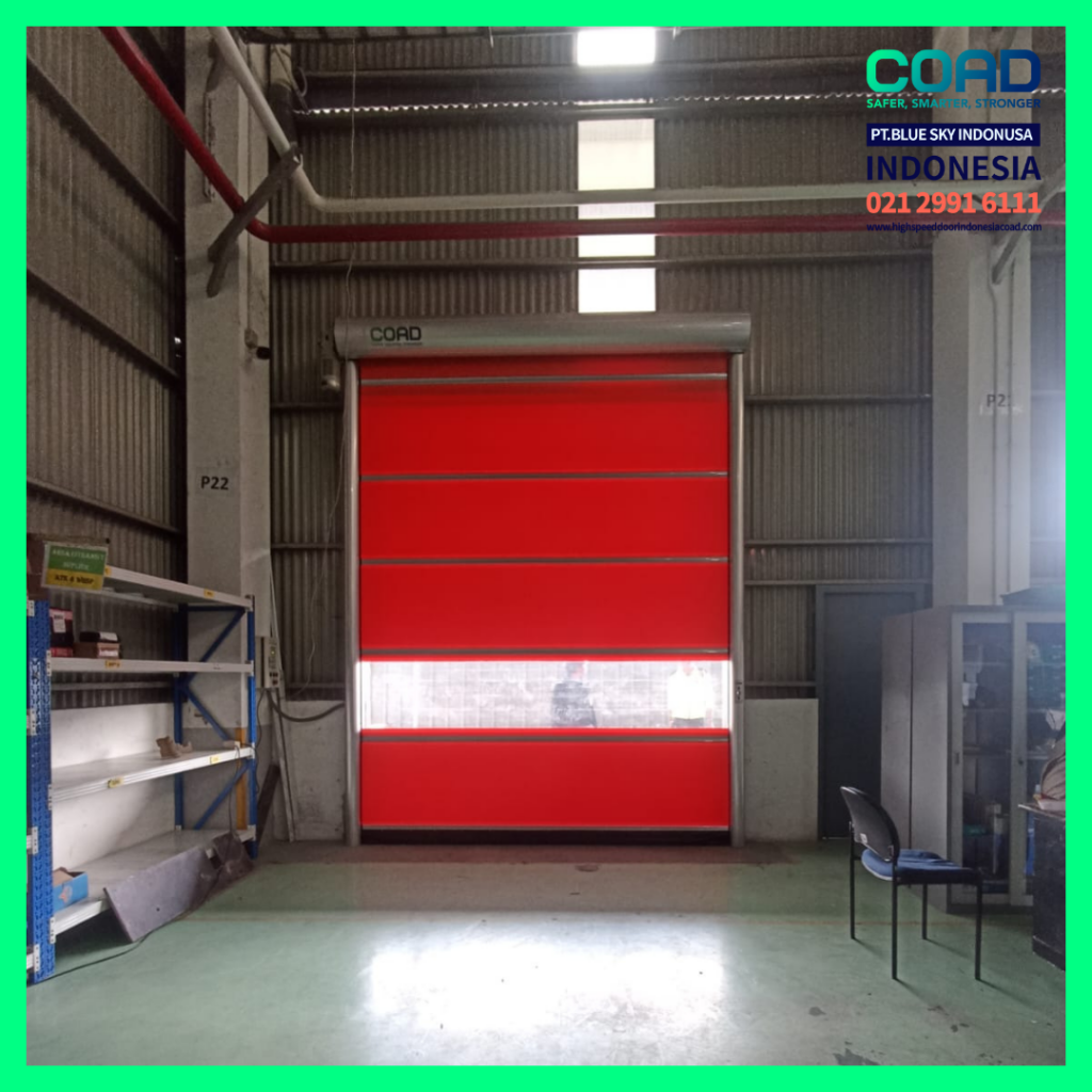 COAD, High Speed Door, Rapid Door, Pintu Otomatis, pintu Pabrik Otomatis, Harga High Speed Door, Jual High Speed Door, Pintu Rapid Door, High Speed Door Indonesia, Jual Rapid Door, Jual Pintu Otomatis, Pintu Gudang Otomatis, pvc roll up door, roller shutter door, Speed door, pvc shutter door, pintu cleanroom, pintu cold room, roll door otomatis, pintu logistik, pintu otomatis pabrik, pintu pabrik otomatis, pintu pvc otomatis, fast roll shutter door, rolling door pvc
