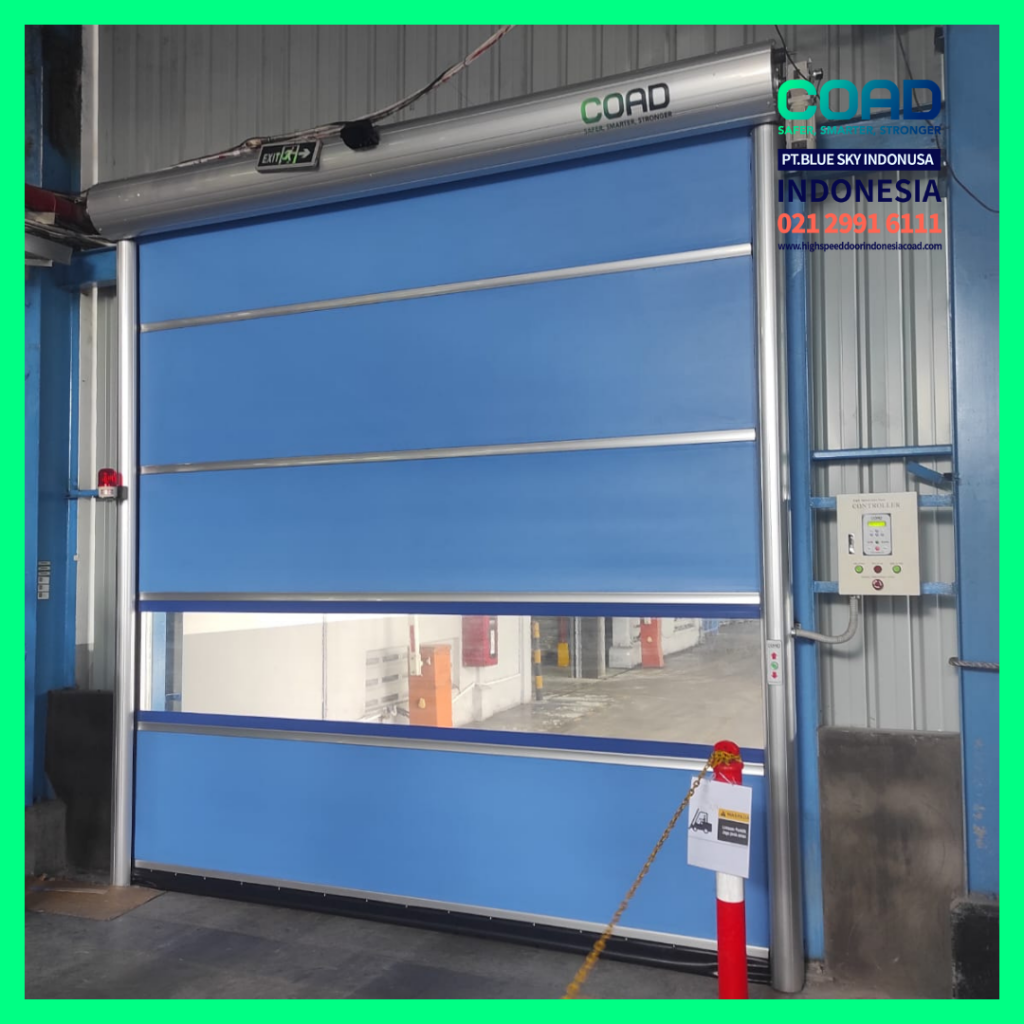 COAD, High Speed Door, Rapid Door, Pintu Otomatis, pintu Pabrik Otomatis, Harga High Speed Door, Jual High Speed Door, Pintu Rapid Door, High Speed Door Indonesia, Jual Rapid Door, Jual Pintu Otomatis, Pintu Gudang Otomatis, pvc roll up door, roller shutter door, Speed door, pvc shutter door, pintu cleanroom, pintu cold room, roll door otomatis, pintu logistik, pintu otomatis pabrik, pintu pabrik otomatis, pintu pvc otomatis, fast roll shutter door, rolling door pvc