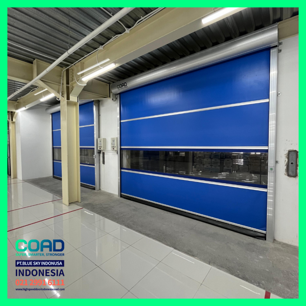 COAD, High Speed Door, Rapid Door, Pintu Otomatis, pintu Pabrik Otomatis, Harga High Speed Door, Jual High Speed Door, Pintu Rapid Door, High Speed Door Indonesia, Jual Rapid Door, Jual Pintu Otomatis, Pintu Gudang Otomatis, pvc roll up door, roller shutter door, Speed door, pvc shutter door, pintu cleanroom, pintu cold room, roll door otomatis, pintu logistik, pintu otomatis pabrik, pintu pabrik otomatis, pintu pvc otomatis, fast roll shutter door, rolling door pvc