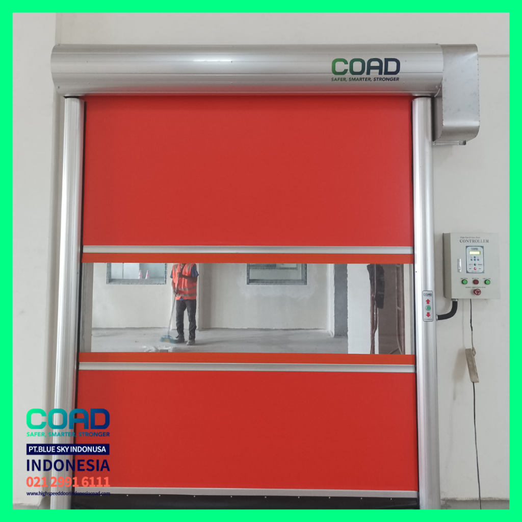 COAD, High Speed Door, Rapid Door, Pintu Otomatis, pintu Pabrik Otomatis, Harga High Speed Door, Jual High Speed Door, Pintu Rapid Door, High Speed Door Indonesia, Jual Rapid Door, Jual Pintu Otomatis, Pintu Gudang Otomatis, pvc roll up door, roller shutter door, Speed door, pvc shutter door, pintu cleanroom, pintu cold room, roll door otomatis, pintu logistik, pintu otomatis pabrik, pintu pabrik otomatis, pintu pvc otomatis, fast roll shutter door, rolling door pvc