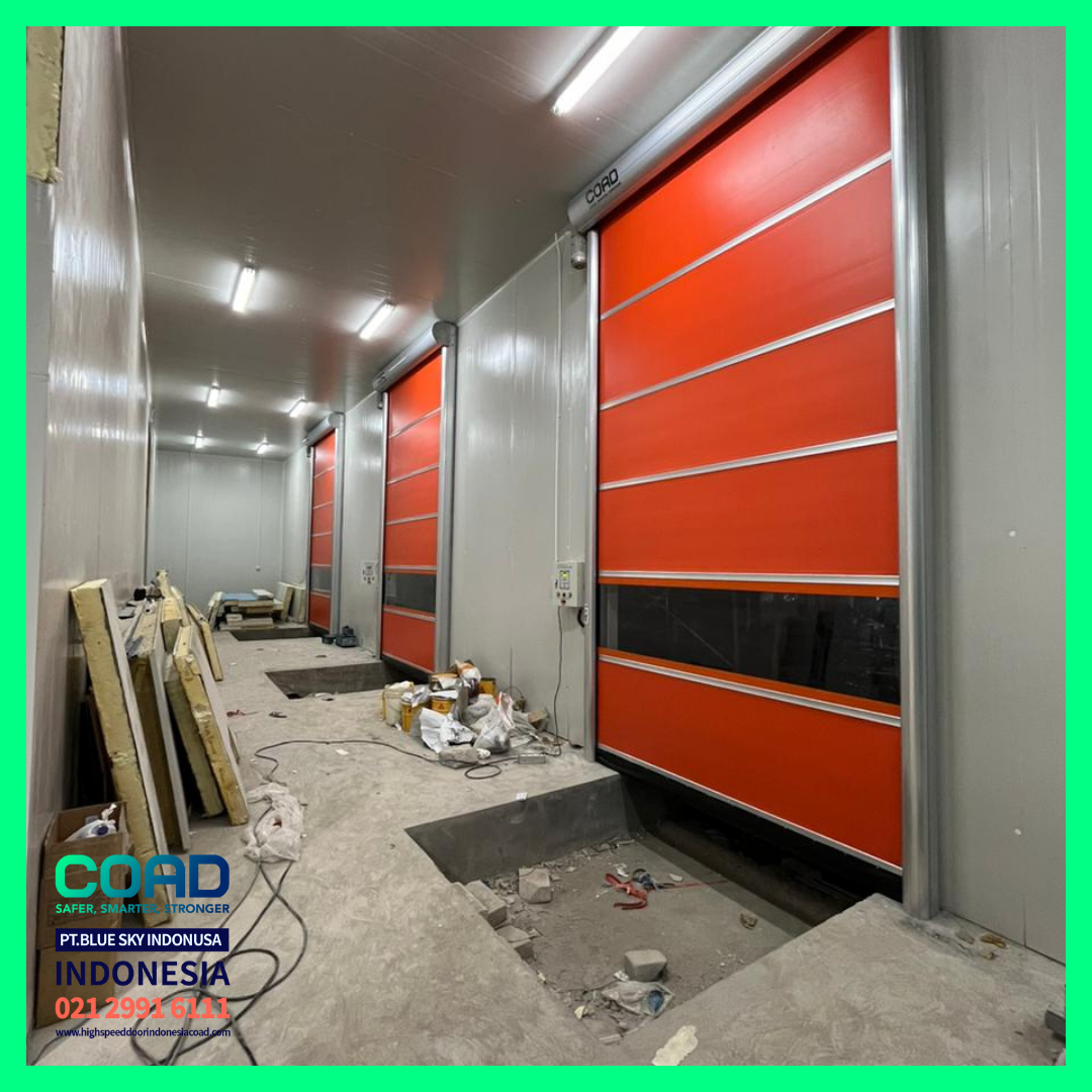 COAD, High Speed Door, Rapid Door, Pintu Otomatis, pintu Pabrik Otomatis, Harga High Speed Door, Jual High Speed Door, Pintu Rapid Door, High Speed Door Indonesia, Jual Rapid Door, Jual Pintu Otomatis, Pintu Gudang Otomatis, pvc roll up door, roller shutter door, Speed door, pvc shutter door, pintu cleanroom, pintu cold room, roll door otomatis, pintu logistik, pintu otomatis pabrik, pintu pabrik otomatis, pintu pvc otomatis, fast roll shutter door, rolling door pvc