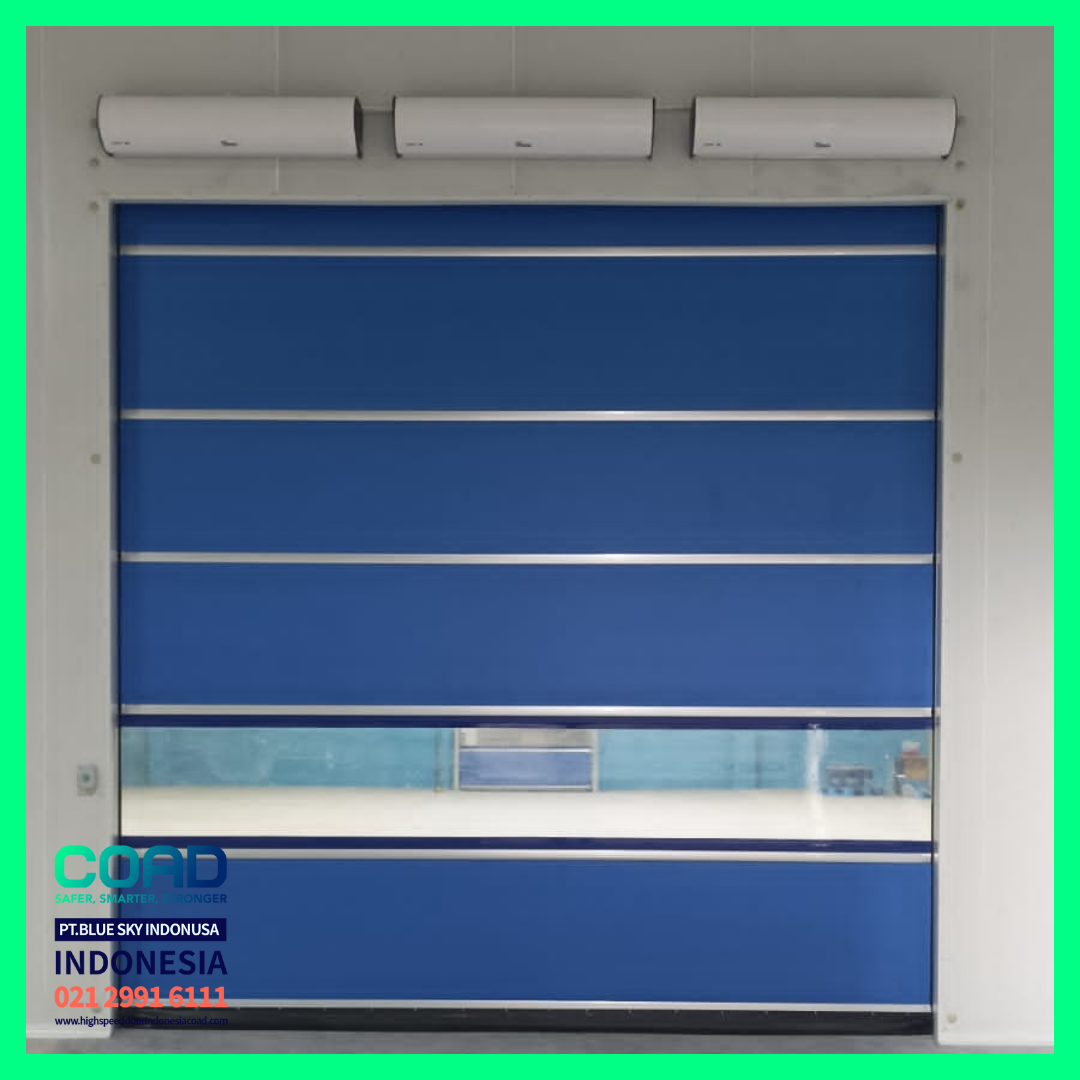 COAD, High Speed Door, Rapid Door, Pintu Otomatis, pintu Pabrik Otomatis, Harga High Speed Door, Jual High Speed Door, Pintu Rapid Door, High Speed Door Indonesia, Jual Rapid Door, Jual Pintu Otomatis, Pintu Gudang Otomatis, pvc roll up door, roller shutter door, Speed door, pvc shutter door, pintu cleanroom, pintu cold room, roll door otomatis, pintu logistik, pintu otomatis pabrik, pintu pabrik otomatis, pintu pvc otomatis, fast roll shutter door, rolling door pvc