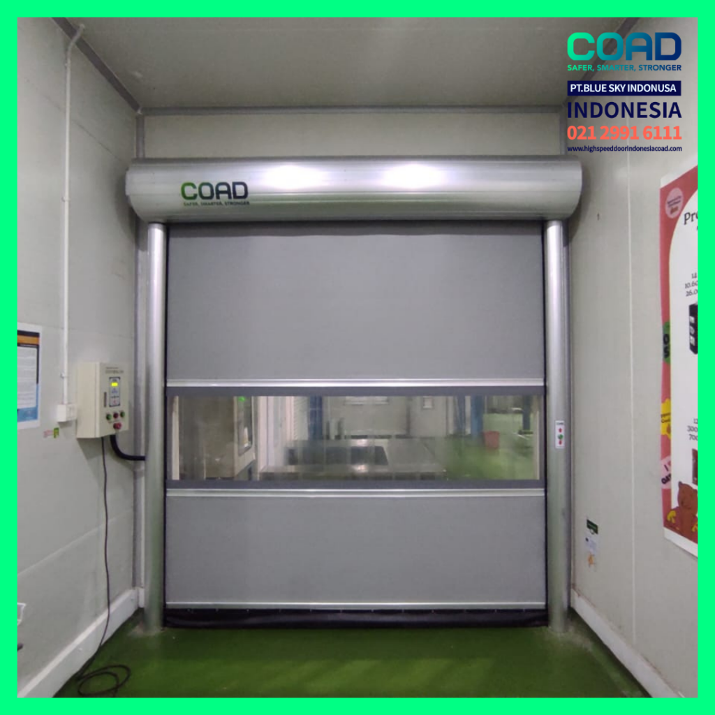COAD, High Speed Door, Rapid Door, Pintu Otomatis, pintu Pabrik Otomatis, Harga High Speed Door, Jual High Speed Door, Pintu Rapid Door, High Speed Door Indonesia, Jual Rapid Door, Jual Pintu Otomatis, Pintu Gudang Otomatis, pvc roll up door, roller shutter door, Speed door, pvc shutter door, pintu cleanroom, pintu cold room, roll door otomatis, pintu logistik, pintu otomatis pabrik, pintu pabrik otomatis, pintu pvc otomatis, fast roll shutter door, rolling door pvc